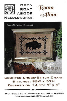 Roam Alone - Open Road Abode Needleworks