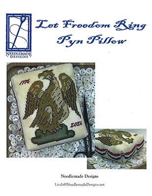 Let Freedom Ring Pyn Pillow - Needlemade Designs