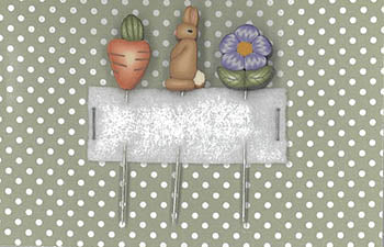 Carrot Party Pins - Puntini Puntini