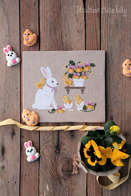 Pansies - Madame Chantilly