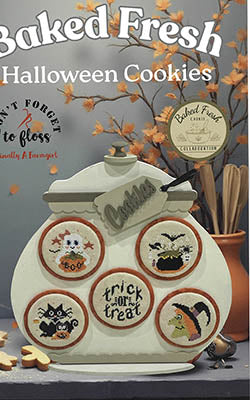 Baked Fresh Halloween Cookies - Finally a Farmgirl Designs