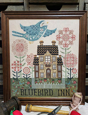 Bluebird Inn - Quaint Rose NeedleArts