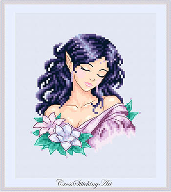 Aelwen - Cross Stitching Art