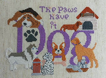Dog Paws - Sister Lou Stitches