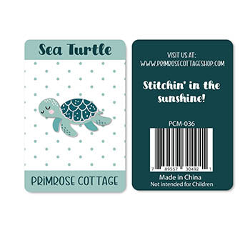 Sea Turtle Needle Minder - Primrose Cottage Stitches