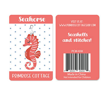 Seahorse Charm - Primrose Cottage Stitches