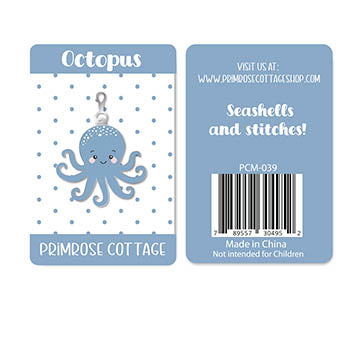 Octopus Charm - Primrose Cottage Stitches