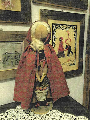 Red Riding Hood Doll Pattern - Primitive Hare