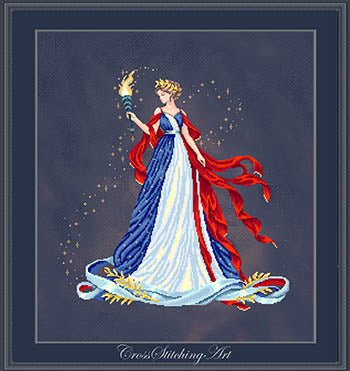 Gloria - Cross Stitching Art