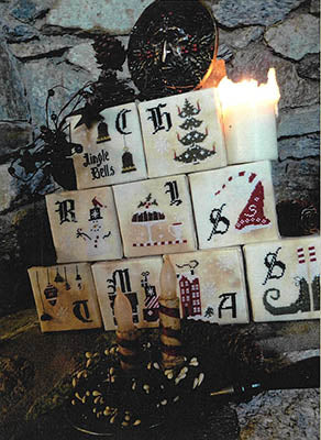 Christmas Cubes - Primitive Hare