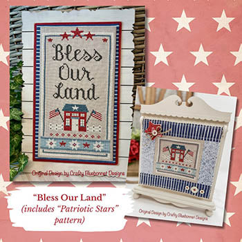 Bless Our Land - Crafty Bluebonnet Designs