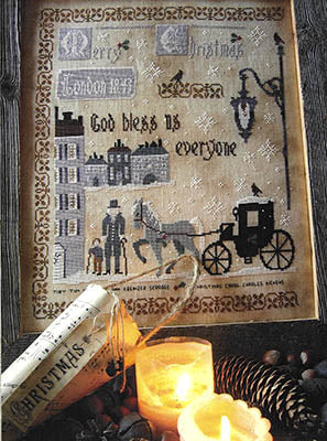 Christmas Carol Sampler - Primitive Hare