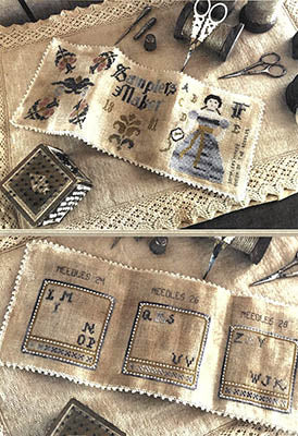 Samplers Maker Queen Of The Needles - Primitive Hare