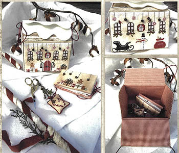 Santa's Home Treasure Box - Primitive Hare