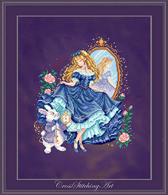 Alice: Midnight Reverie - Cross Stitching Art