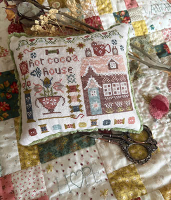 Hot Cocoa House: Houses On Stitchery Lane - Pansy Patch Quilts & Stitchery