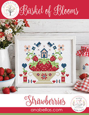 Basket Of Blooms: Strawberries - Anabella's