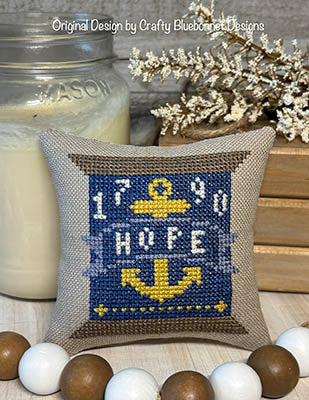 Rhode Island State Spool - Crafty Bluebonnet Designs