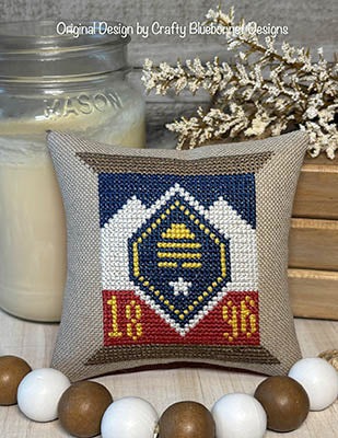 Utah State Spool - Crafty Bluebonnet Designs