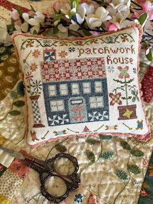 Patchwork House: Houses On Stitchery Lane - Pansy Patch Quilts & Stitchery