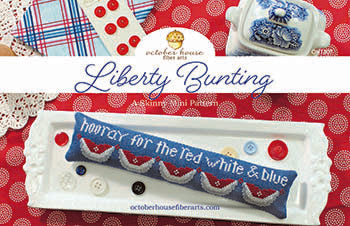 Liberty Bunting - October House Fiber Arts