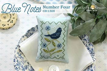 Blue Notes: Number 4 - October House Fiber Arts