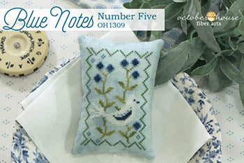 Blue Notes: Number 5 - October House Fiber Arts