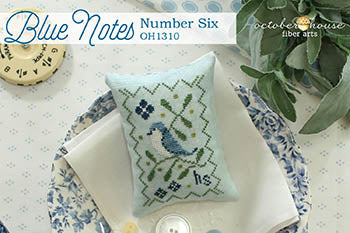 Blue Notes: Number 6 - October House Fiber Arts