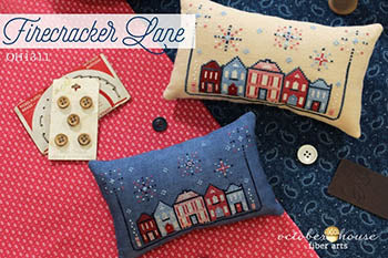 Firecracker Lane - October House Fiber Arts