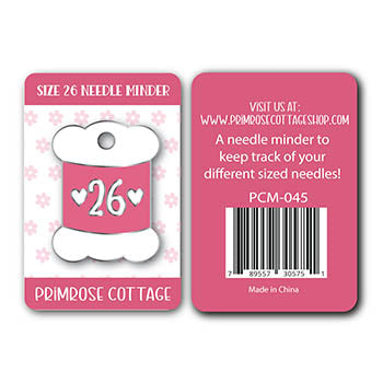 Size 26 Needle Minder - Primrose Cottage Stitches