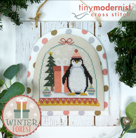 Winter Forest Snowglobe Series Part 1  - Tiny Modernist Inc