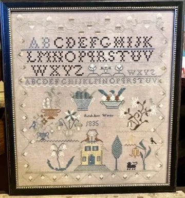 Sarah Ann Wentz 1835 - Needle WorkPress