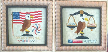 Reflections Of USA #2 - Sister Lou Stitches