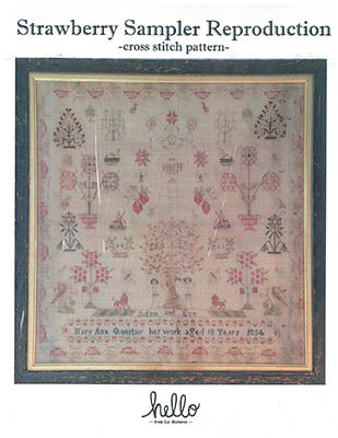 Strawberry Sampler Reproduction - Hello From Liz Mathews