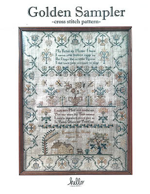 Golden Sampler Reproduction - Hello From Liz Mathews