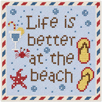 Life Is Better At The Beach - Romy's Creations