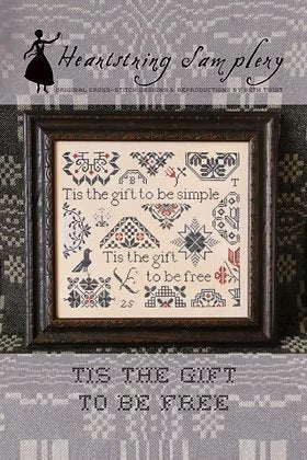 Tis The Gift To Be Free - Heartstring Samplery