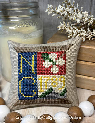 North Carolina State Spool - Crafty Bluebonnet Designs