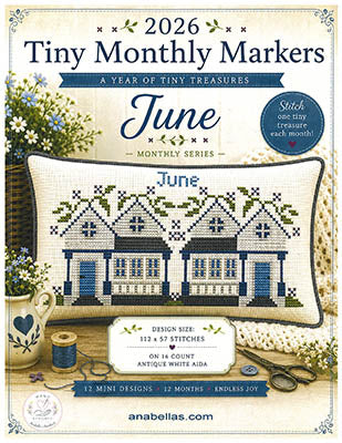 Tiny Monthly Markers: June - Anabella's