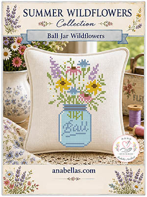 Summer Wildflowers Collection: Ball Jar Wildflowers - Anabella's