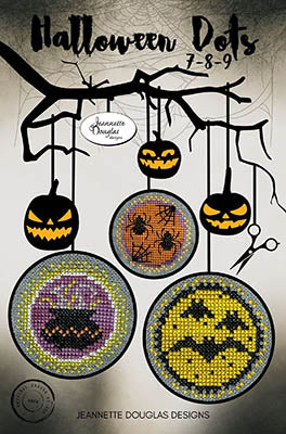 Halloween Dots 7,8,9 - Jeannette Douglas Designs
