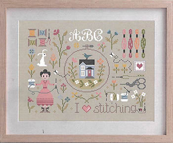 I Love Stitching - Jardin Prive'
