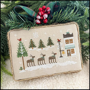 Winterville Reindeer Crossing - Little House Needleworks