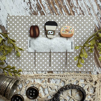 Coffee Pin Set - Puntini Puntini