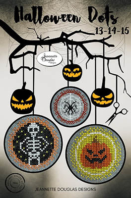 Halloween Dots 13,14,15 - Jeannette Douglas Designs