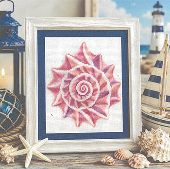Conch Shell - Salty Stitcher Designs