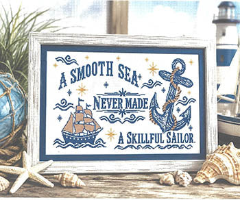 Smooth Sea - Salty Stitcher Designs