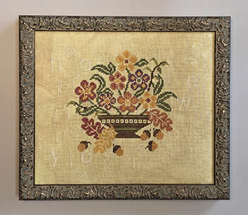 Autumn Basket Sampler - Wildflower Stitching LLC