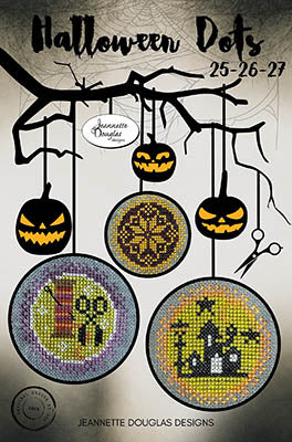 Halloween Dots 25,26,27 - Jeannette Douglas Designs