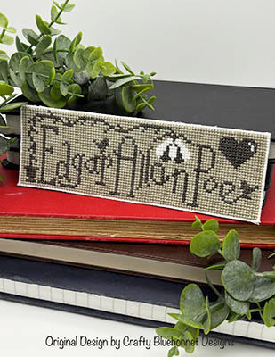 Edgar Allan Poe Bookmark - Crafty Bluebonnet Designs